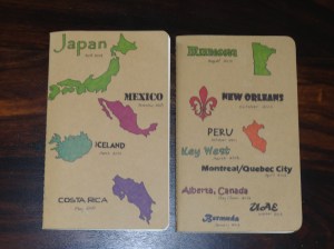 my travel journals!